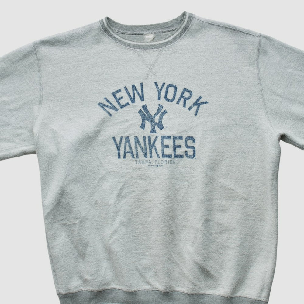 New York Yankees 2012 Pullover Sweatshirt Heather Gray Vintage