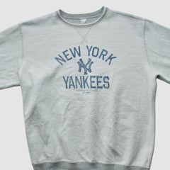 New York Yankees 2012 Pullover Sweatshirt Heather Gray Vintage