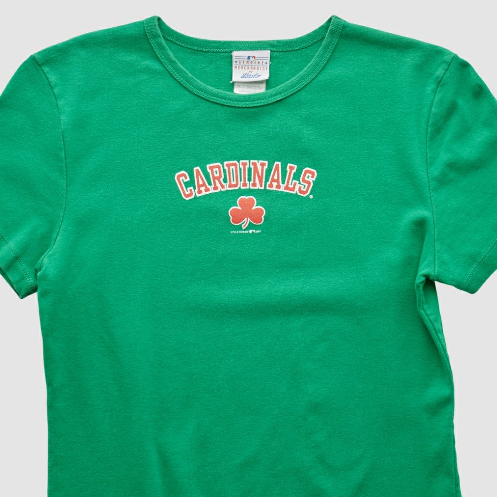 St. Louis Cardinals Genuine Merchandise 2007 T-shirt Green Vintage