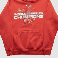 St. Louis Cardinals Lee Apparel 2006 Hooded Pullover Sweatshirt Red Vintage