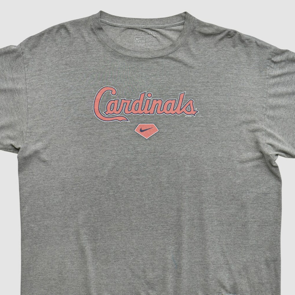 St. Louis Cardinals 2000s T-shirt Heather Gray Vintage | Nike