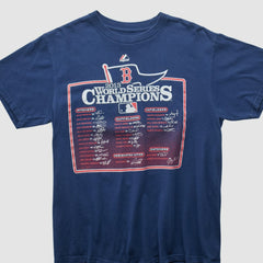 Boston Red Sox Majestic 2013 T-shirt Navy Vintage