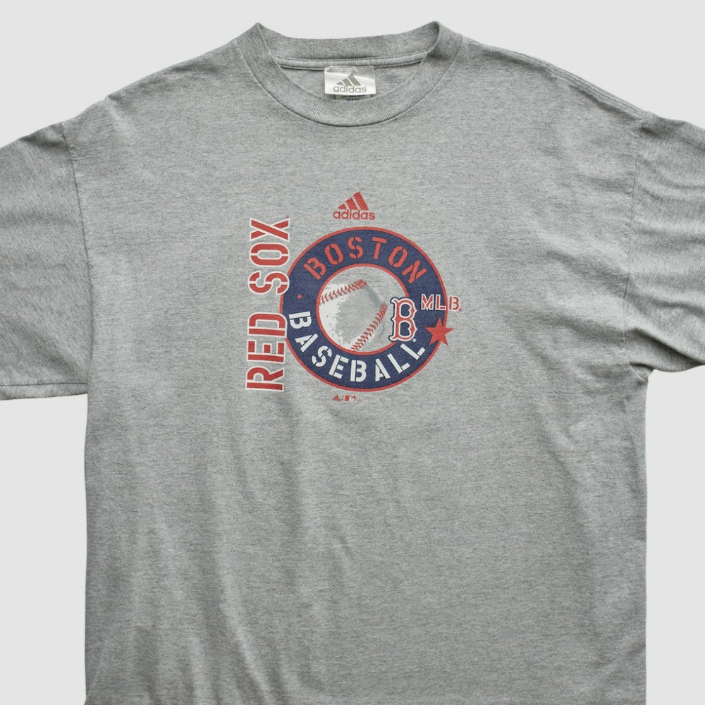 Boston Red Sox Adidas 2000s T-shirt Heather Gray Vintage