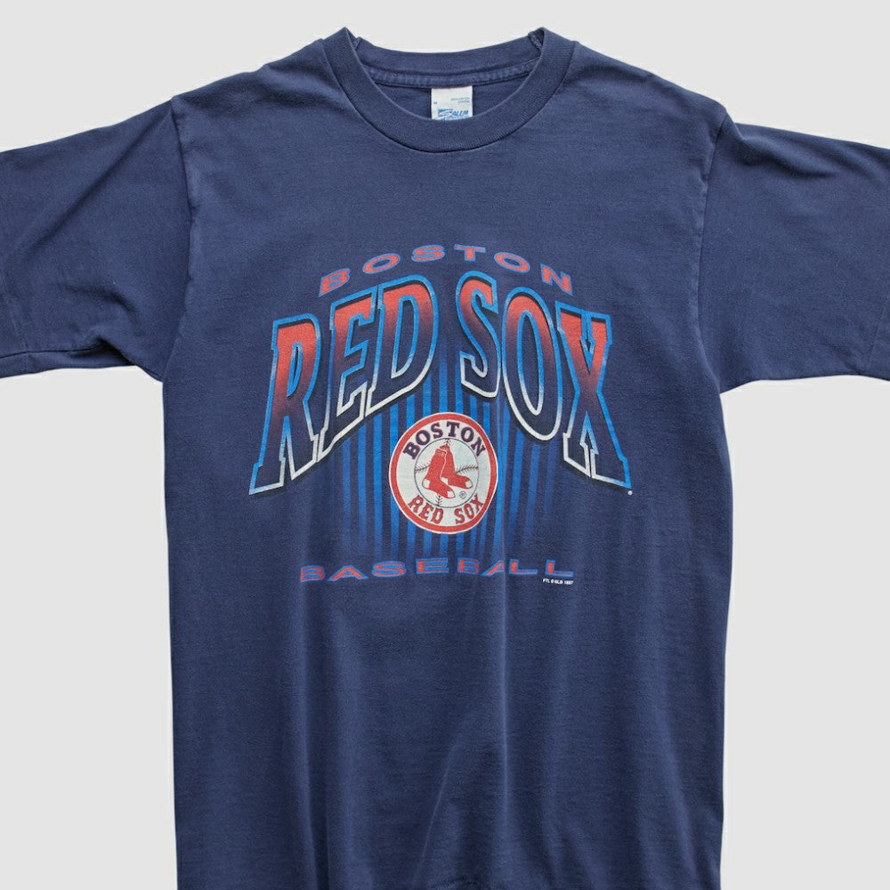 Boston Red Sox Salem Sportswear 1997 T-shirt Navy Vintage