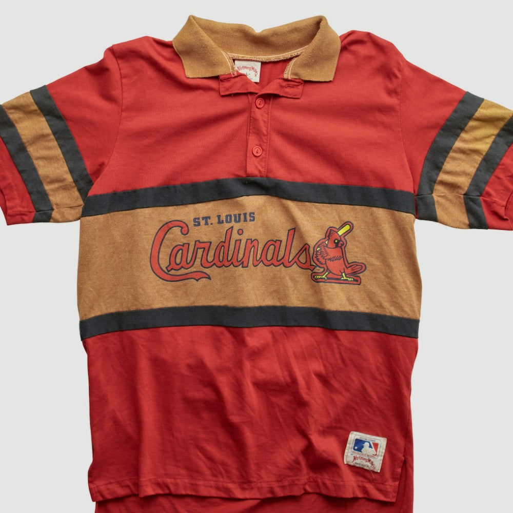 St. Louis Cardinals Nutmeg Mills 90s T-shirt Red Vintage