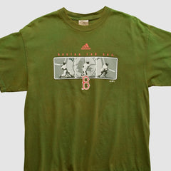 Boston Red Sox Adidas 2000s T-shirt Olive Vintage