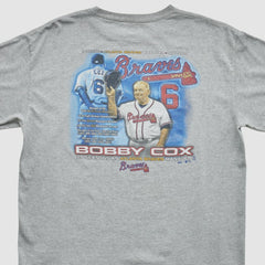 Atlanta Braves Majestic 2010 T-shirt Heather Gray Vintage