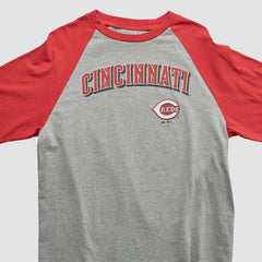 Cincinnati Reds Majestic 2009 T-shirt Heather Gray Vintage
