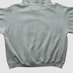 Chicago Cubs Stitches 2000s Hooded Pullover Sweatshirt Heather Gray Vintage
