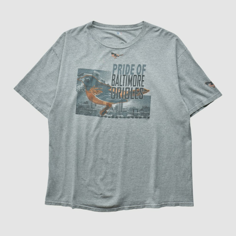 Baltimore Orioles Genuine Merchandise 2000s T-shirt Heather Gray Vintage