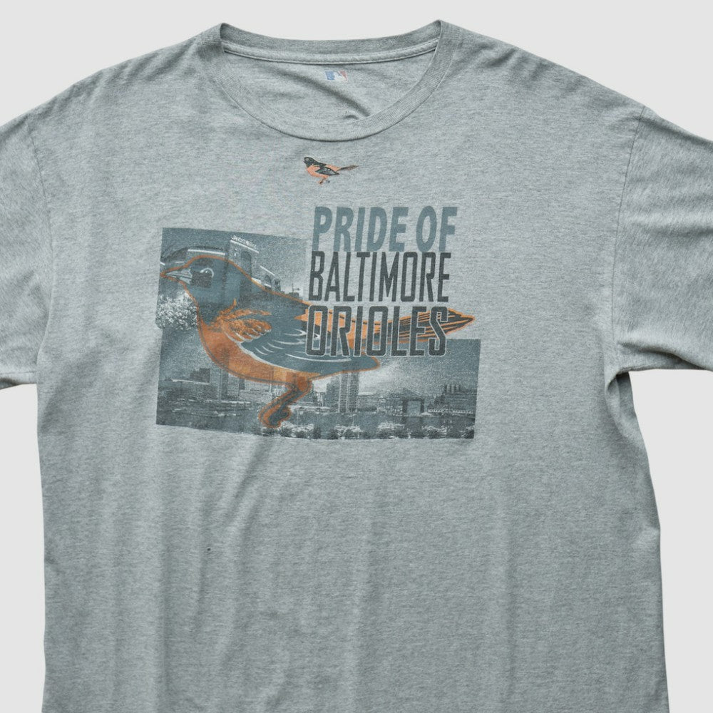Baltimore Orioles Genuine Merchandise 2000s T-shirt Heather Gray Vintage