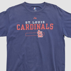 St. Louis Cardinals Majestic 2010 T-shirt Navy Vintage