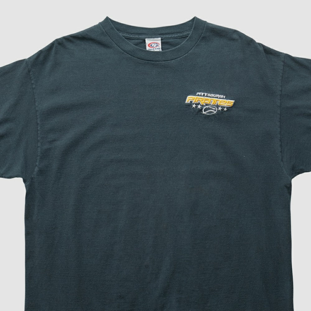 Pittsburgh Pirates True Fan 2000s T-shirt Black Vintage