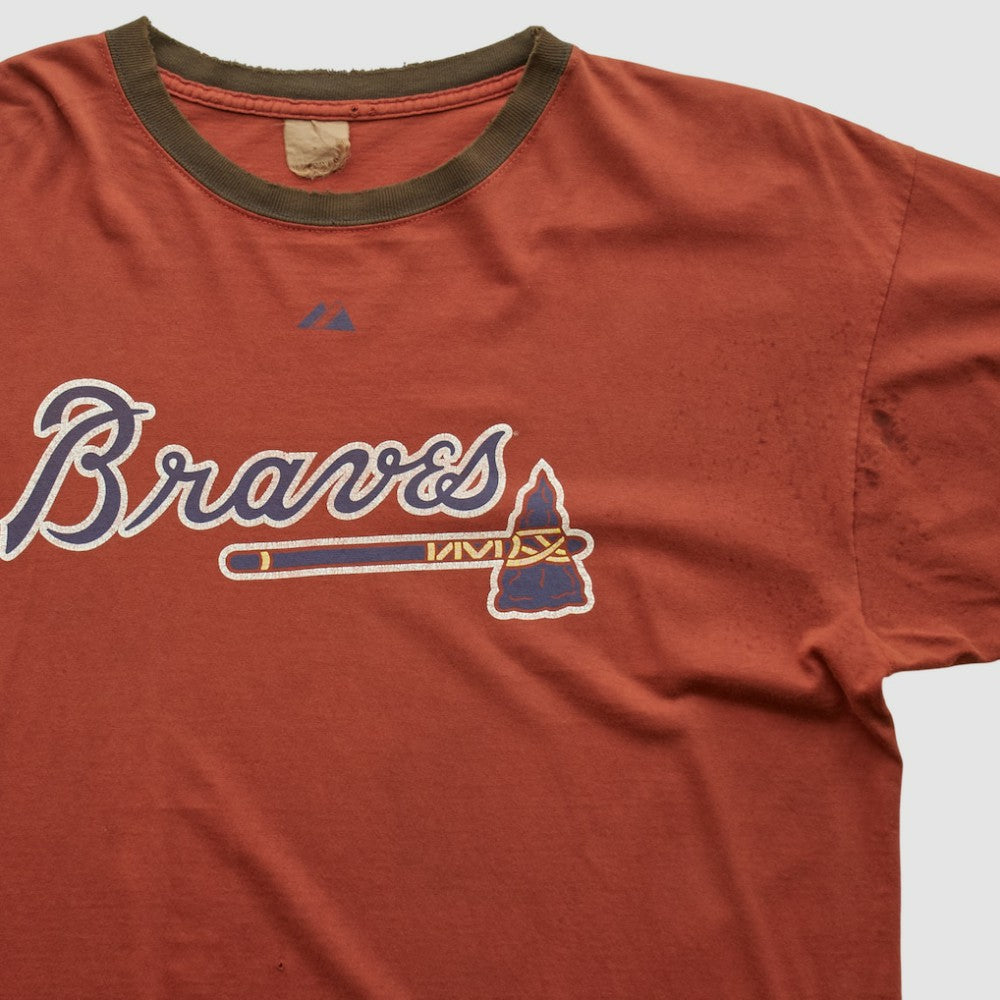 Atlanta Braves 2000s T-shirt Red Vintage