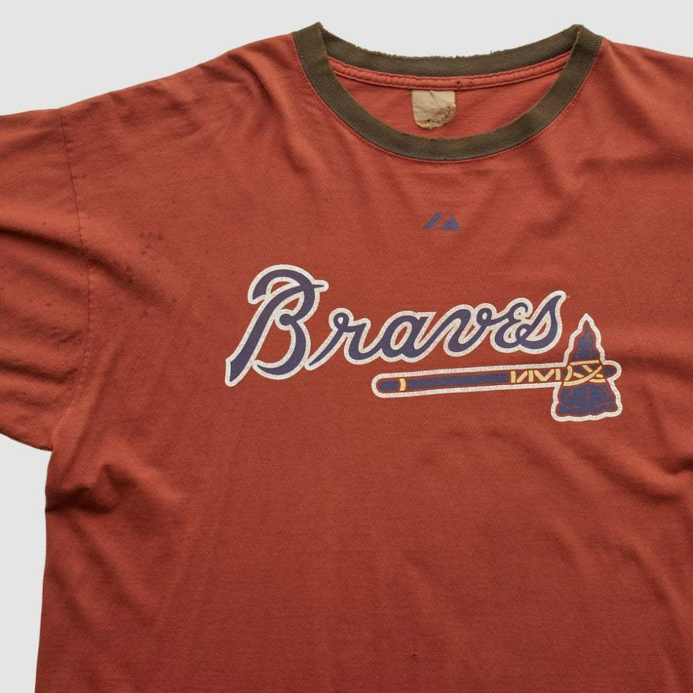 Atlanta Braves 2000s T-shirt Red Vintage