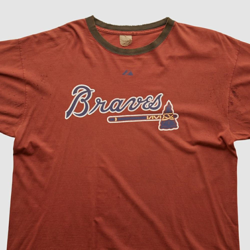 Atlanta Braves 2000s T-shirt Red Vintage