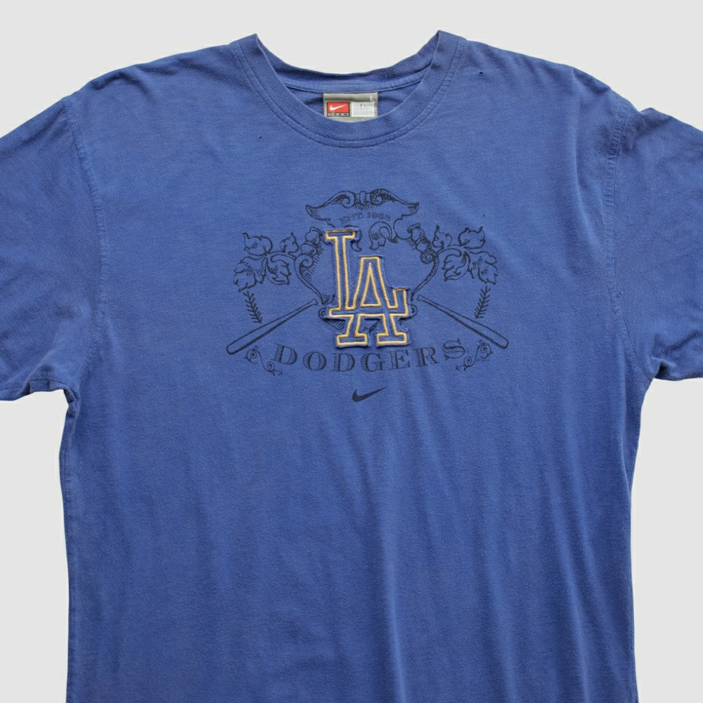 Los Angeles Dodgers 2000s T-shirt Blue Vintage | Nike
