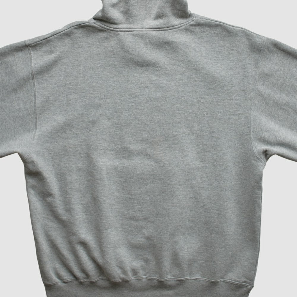 New York Yankees Majestic 2000s Hooded Pullover Sweatshirt Heather Gray Vintage