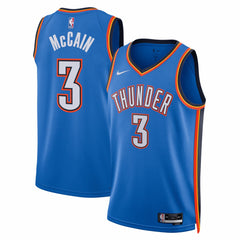 Jared McCain Oklahoma City Thunder Unisex Swingman Jersey - Icon Edition - Blue