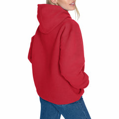 Philadelphia Phillies Starter Women's Lace Team Lockup Fleece Hoodie Red
