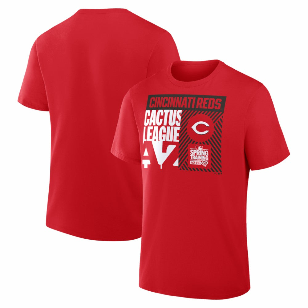Cincinnati Reds 2026 Spring Training True Icon T-Shirt Red