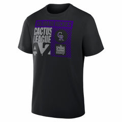 Colorado Rockies 2026 Spring Training True Icon T-Shirt Black