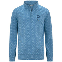 Pittsburgh Pirates Levelwear Chameleon Quarter-Zip Pullover Blue