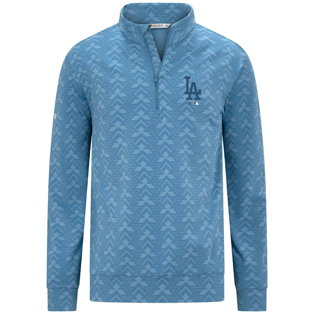 Los Angeles Dodgers Levelwear Chameleon Quarter-Zip Pullover Blue