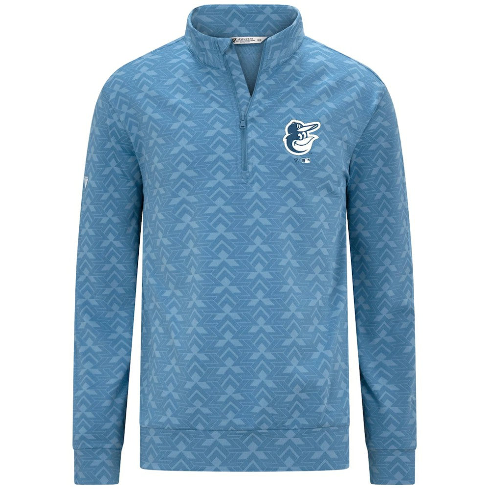 Baltimore Orioles Levelwear Chameleon Quarter-Zip Pullover Blue
