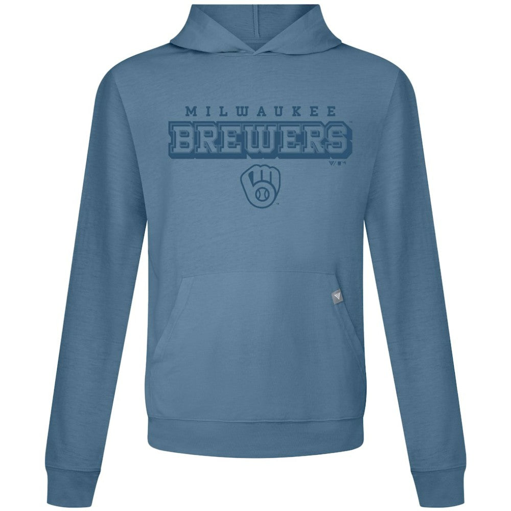Milwaukee Brewers Levelwear Relay Hoodie Blue