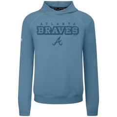 Atlanta Braves Levelwear Mandate Tri-Blend Hoodie Blue