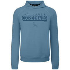 St. Louis Cardinals Levelwear Mandate Tri-Blend Hoodie Blue
