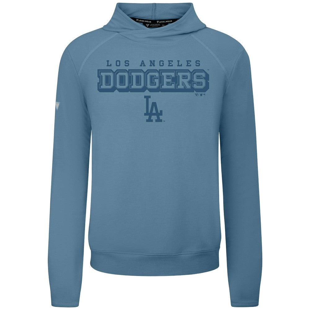 Los Angeles Dodgers Levelwear Mandate Tri-Blend Hoodie Blue