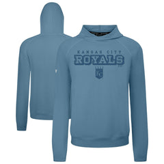 Kansas City Royals Levelwear Mandate Tri-Blend Hoodie Blue