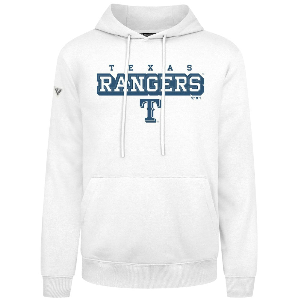 Texas Rangers Levelwear Podium Hoodie White