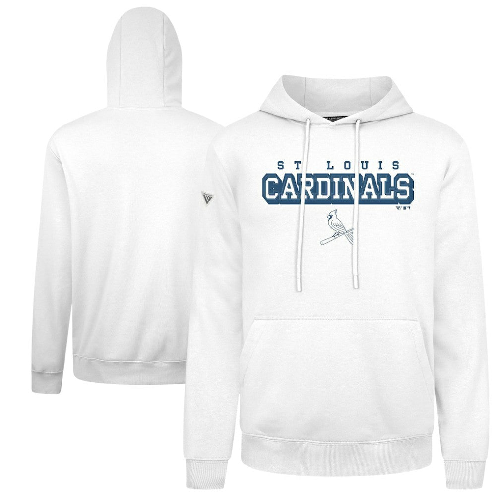 St. Louis Cardinals Levelwear Podium Hoodie White