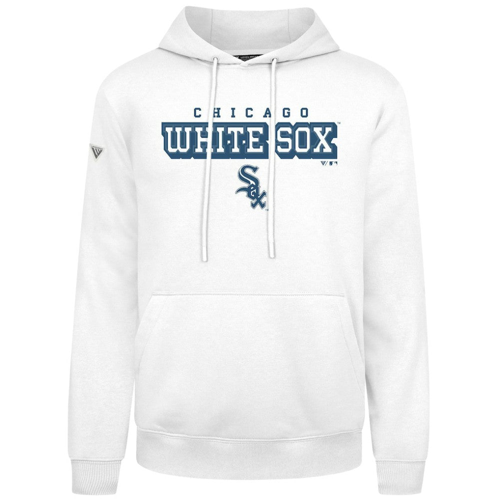 Chicago White Sox Levelwear Podium Hoodie White