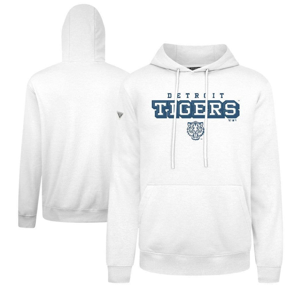 Detroit Tigers Levelwear Podium Hoodie White