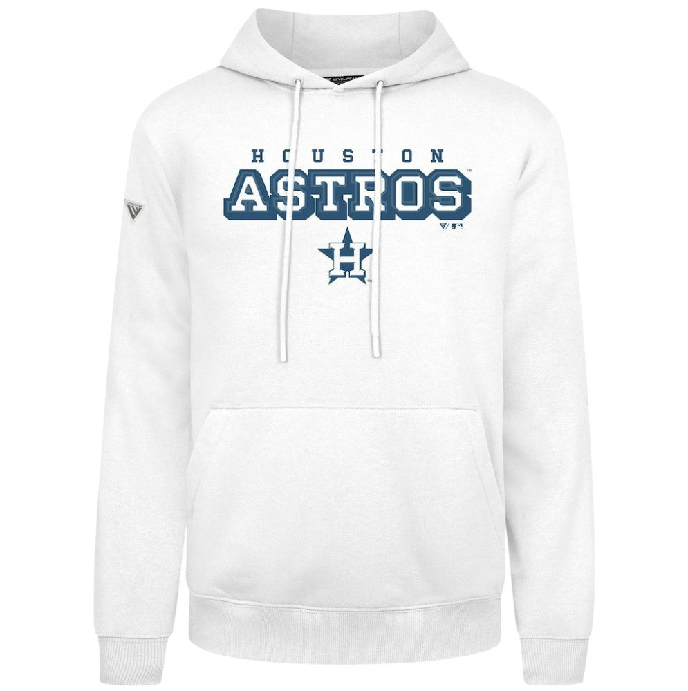 Houston Astros Levelwear Podium Hoodie White