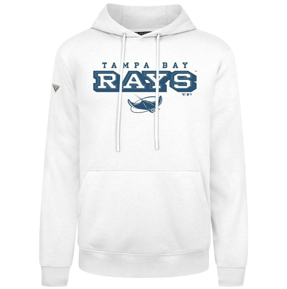 Tampa Bay Rays Levelwear Podium Hoodie White