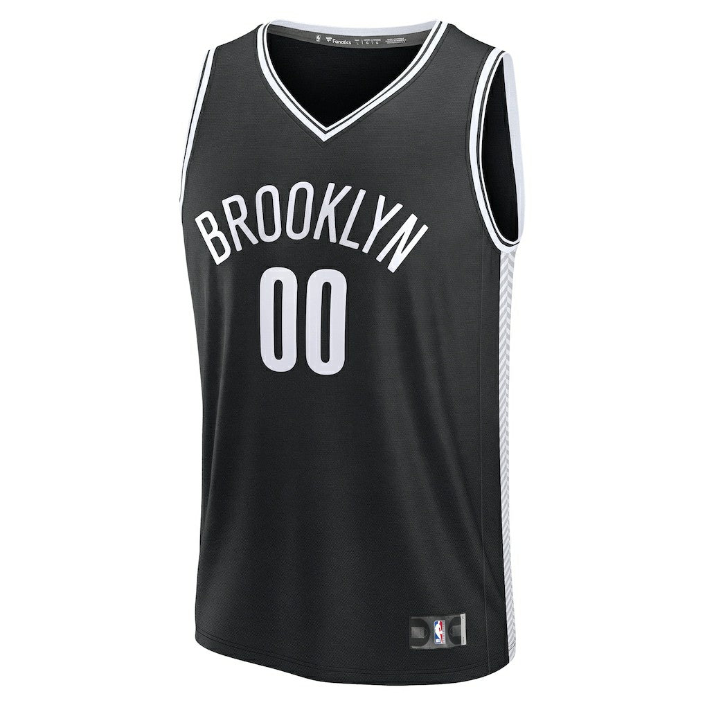 Brooklyn Nets Fast Break Custom Jersey - Icon Edition - Black