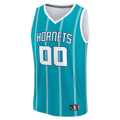 Charlotte Hornets Fast Break Custom Jersey - Icon Edition - Teal