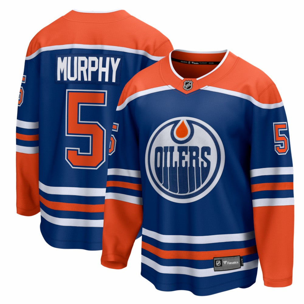 Connor Murphy Edmonton Oilers Fanatics Home Breakaway Jersey Royal