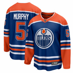 Connor Murphy Edmonton Oilers Fanatics Home Breakaway Jersey Royal