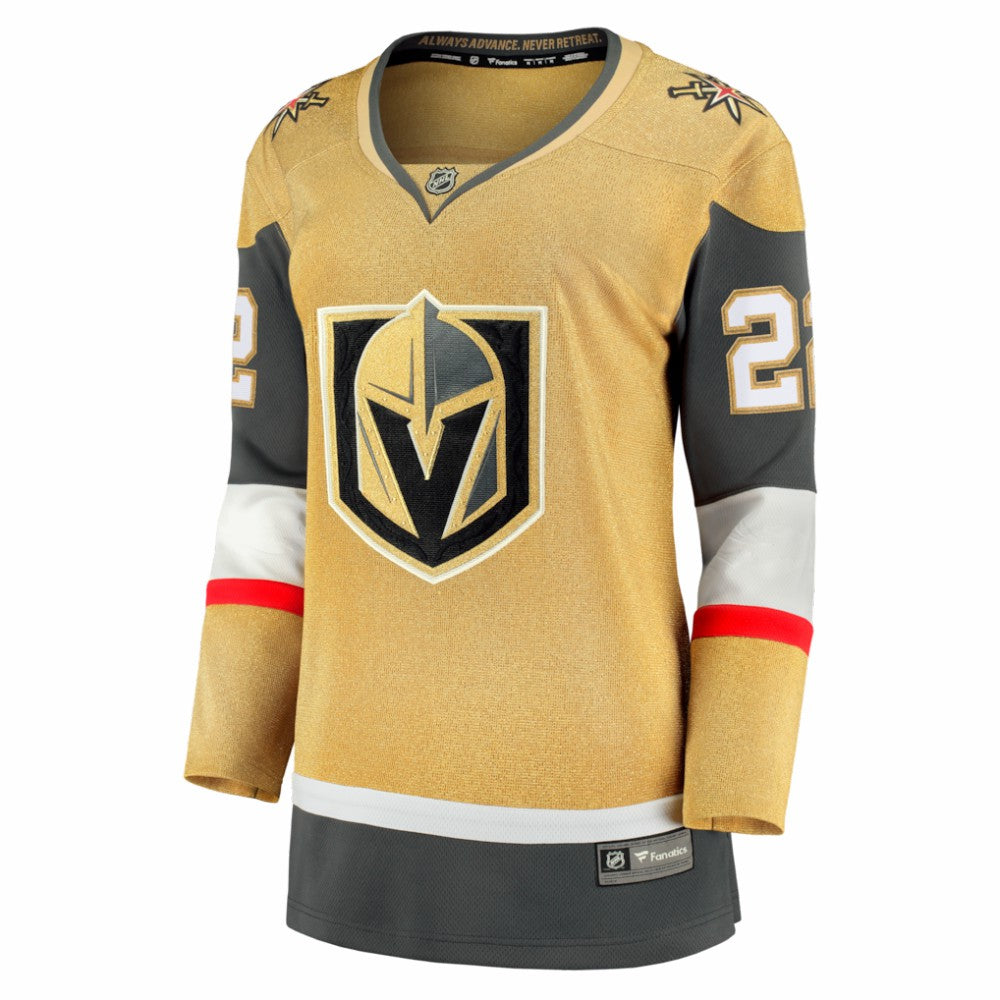 Cole Smith Vegas Golden Knights Fanatics Women's Home Breakaway Jersey Gold