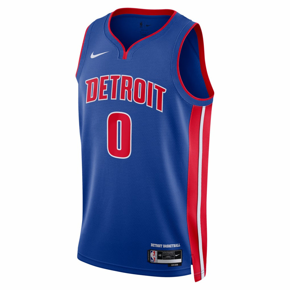 Jalen Duren Detroit Pistons Unisex Swingman Jersey sale - Icon Editi- Blue