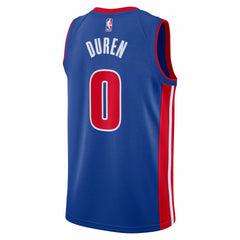 Jalen Duren Detroit Pistons Unisex Swingman Jersey sale - Icon Editi- Blue