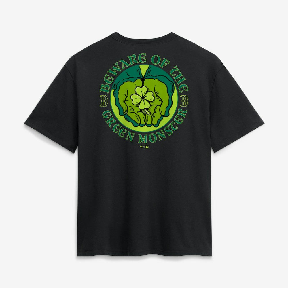 Boston Red Sox Women's Beware of the Green Monster T-Shirt Black