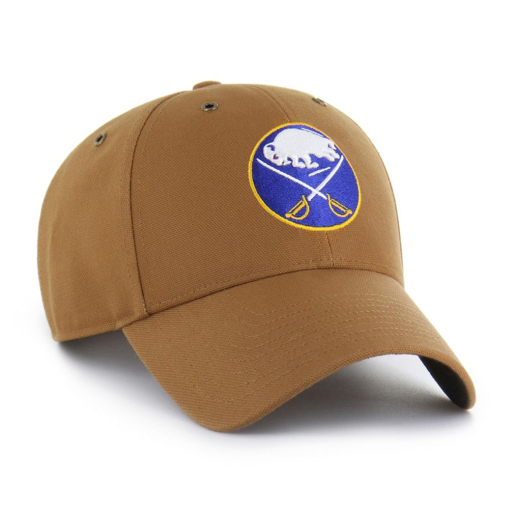 Buffalo Sabres Carhartt x '47 MVP Structured Adjustable Hat Tan