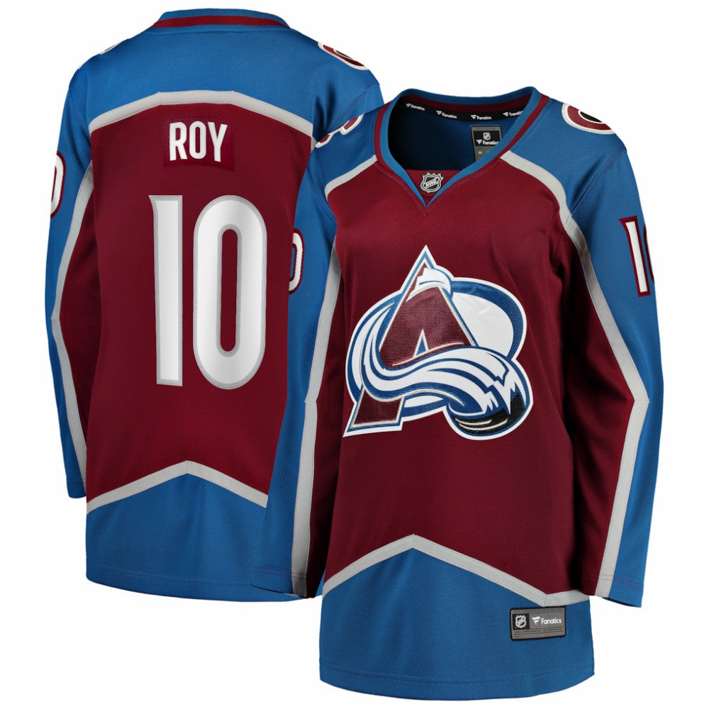 Nicolas Roy Colorado Avalanche Fanatics Women's Home Breakaway Jersey Burgundy